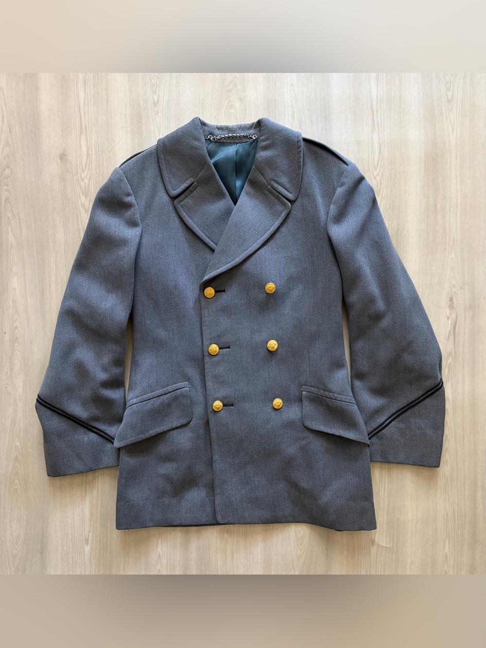 70s US MILITARY ACADEMY USMA WEST POINT SHORT JACKET COAT OVERCOAT TUNIC